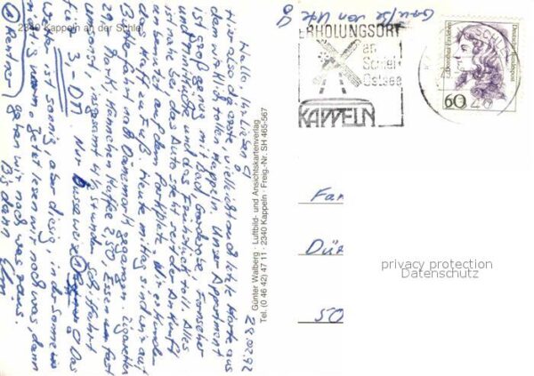 Kappeln Schlei Fliegeraufnahme – Bild 2