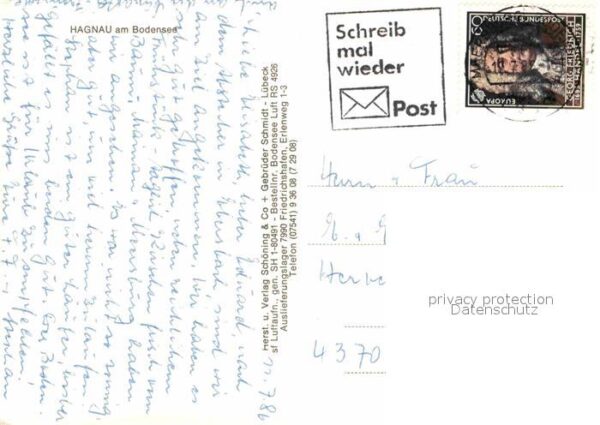 Hagnau Bodensee Fliegeraufnahme – Bild 2