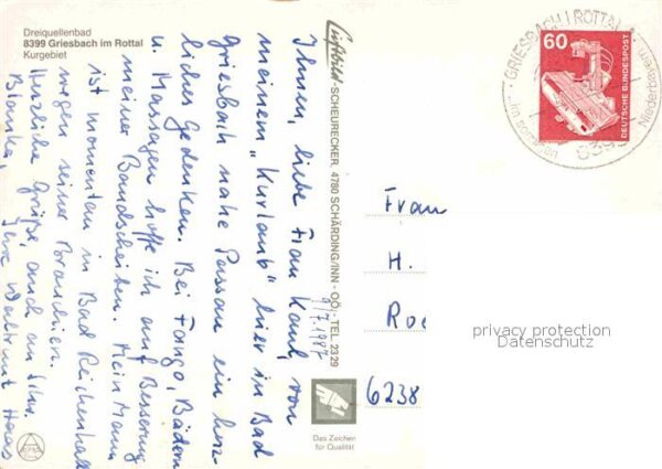 Griesbach Rottal Kurgebiet Fliegeraufnahme – Bild 2