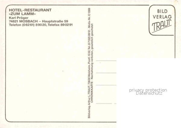 Mosbach Baden Rathaus Palmsches Haus Stadtmitte Steyl – Bild 2