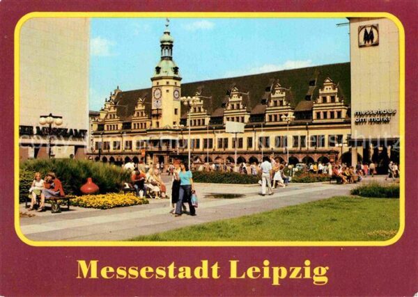 Leipzig Altes Rathaus am Markt Messestadt