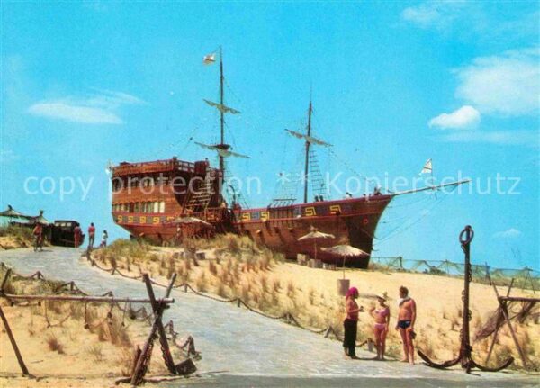 Slantschev Brjag Bar Fregatte Altes Schiff
