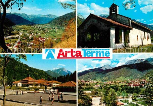 Carnia Arta Terme Kapelle Panorama Alpen