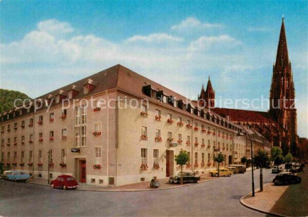Freiburg Breisgau Kolpinghaus mit Münster