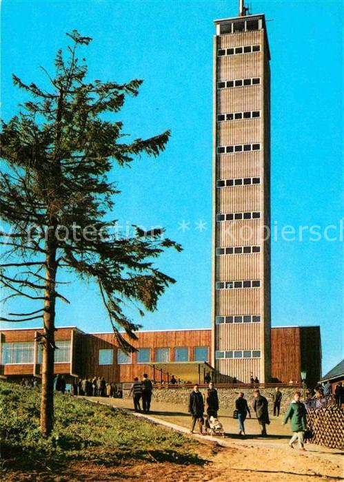 Oberwiesenthal Erzgebirge HOG Fichtelberghaus mit Aussichtsturm