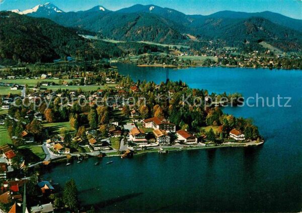 Rottach-Egern Seehotel Überfahrt Alpen Fliegeraufnahm