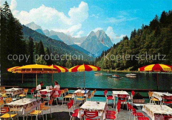 Garmisch-Partenkirchen Cafe Restaurant Riessersee am Fusse des