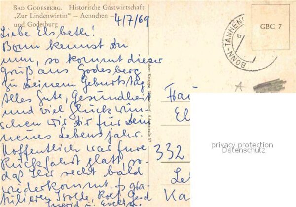 Bad Godesberg Historische Gastwirtschaft Zur Lindenwi – Bild 2