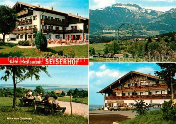 Bernau Chiemsee Cafe Pension Gaststätte Seiserhof Kampe