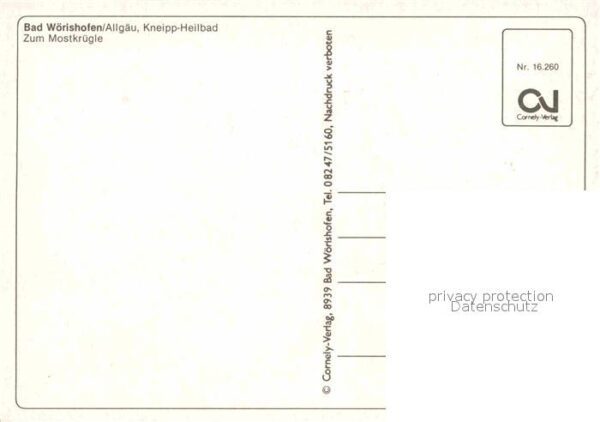 Bad Woerishofen Gaststätte Zum Mostkrügle – Bild 2