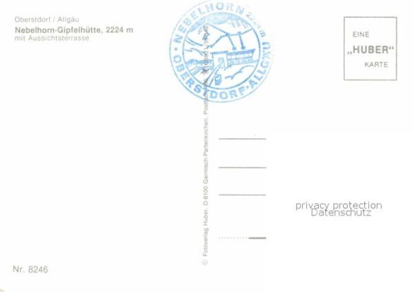 Oberstdorf Nebelhorn Gipfelhütte mit Aussichtsterr – Bild 2