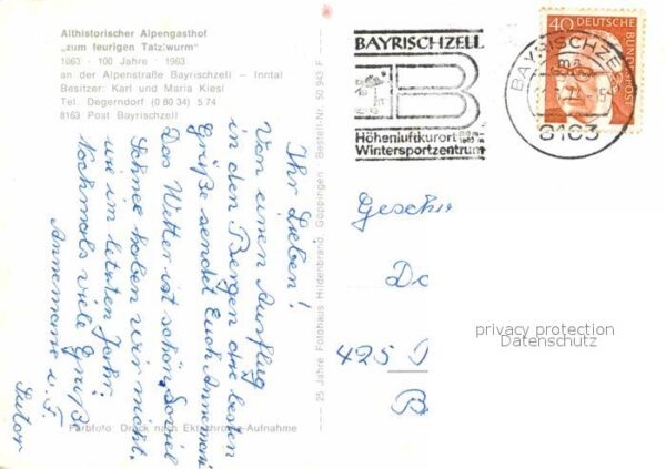 Bayrischzell Althistorischer Alpengasthof Zum feurig – Bild 2