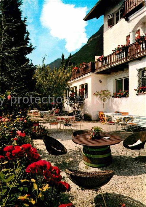 St Anton Kaltern Pension Christl Gartenterrasse