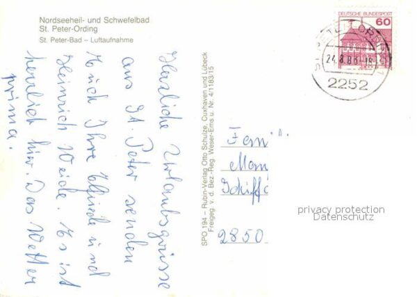St Peter-Ording St Peter Bad Luftaufnahme – Bild 2