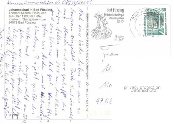 Bad Fuessing Johannesbad Fliegeraufnahme – Bild 2