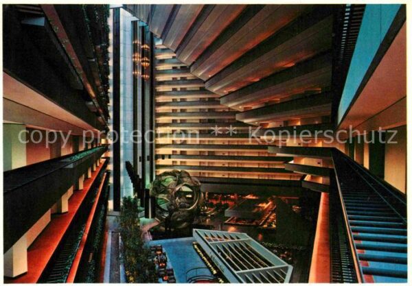 San Francisco California Hyatt Regency Hotel Interior Lobby