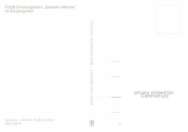 Templin FDGB Erholungsheim Salvador Allende Bür – Bild 2