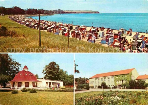 Boltenhagen Ostseebad Strand Pavillon Bar FDGB Erholungsheim