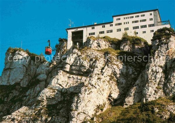 Bad Reichenhall Berghotel Predigtstuhl Bergbahn Gipfels