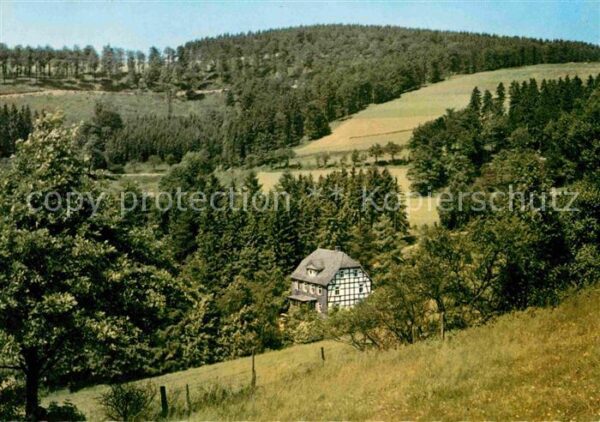 Wingeshausen Privatpension Haus Wied Landschaftspano