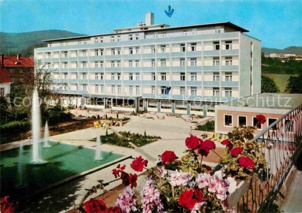 Bad Wildungen Kursanatorium Wicker Wasserspiele