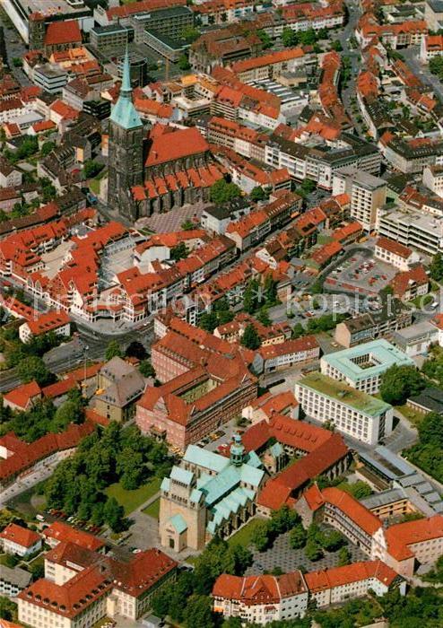 Hildesheim Stadtzentrum St Andreaskirche Dom Flieg