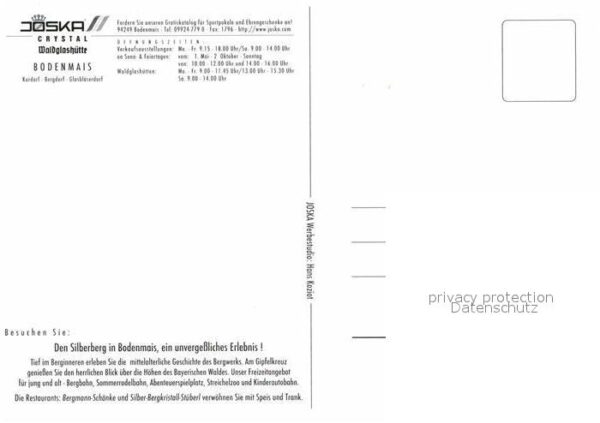 Bodenmais Joska Crystal Waldglashütte – Bild 2