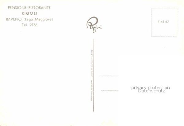 Baveno Pensione Ristorante Rigoli Lago Maggior – Bild 2