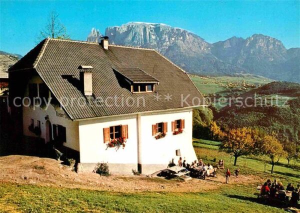 Klobenstein Ritten Rieser Hof Alpengasthof Sarntaler Alpen