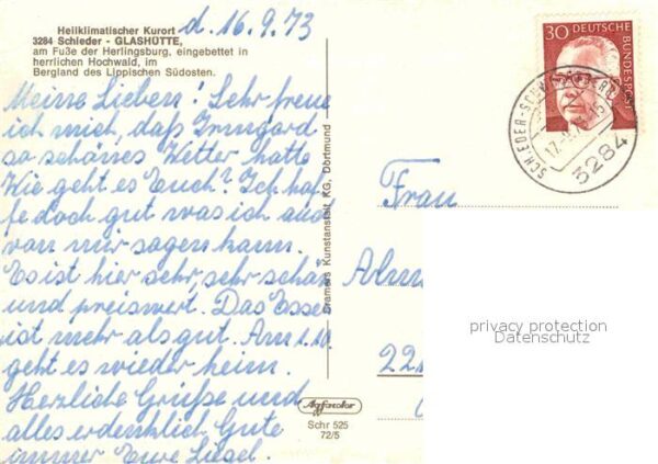 Glashuette Schieder Heilklimatischer Kurort am Fusse der He – Bild 2