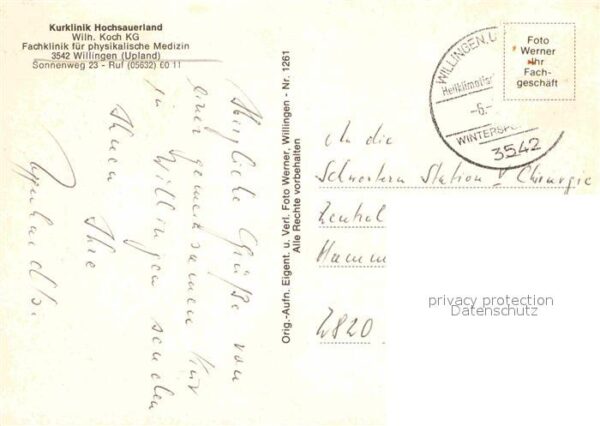Willingen Sauerland Kurklinik Hochsauerland Speisesaal Bewe – Bild 2