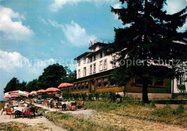 Walkenried Berghotel Stöberhai Terrasse