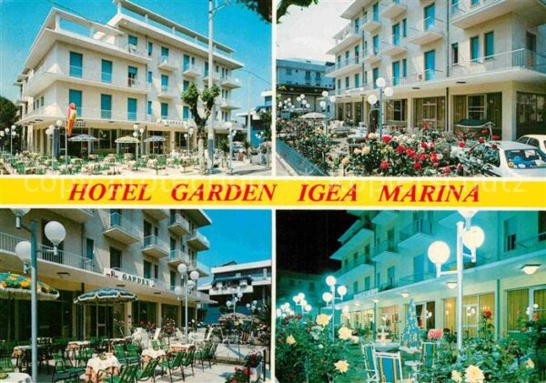 Igea Marina Hotel Garden Restaurant Cafe