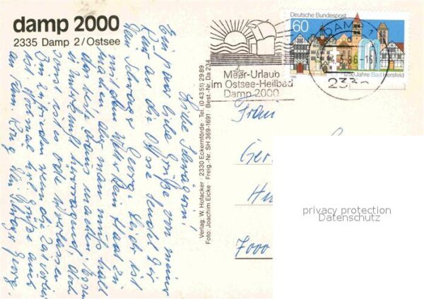 Damp Ferienpark damp 2000 Strand Fliegeraufn – Bild 2