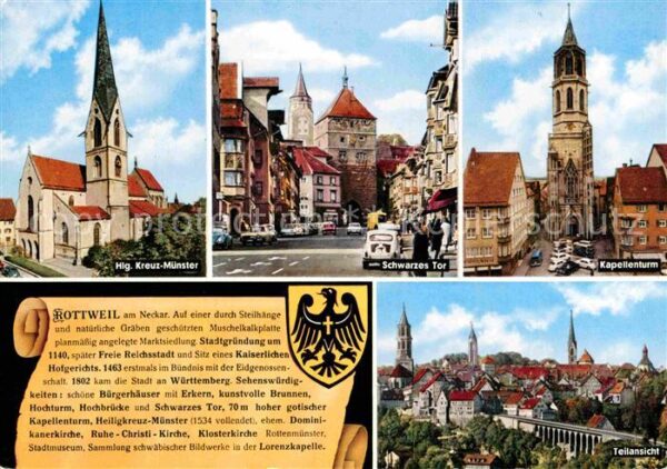 Rottweil Neckar Heilig Kreuz Münster Schwarzes Tor Kape