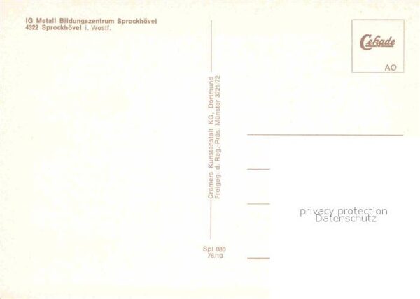 Sprockhoevel IG Metall Bildungszentrum Fliegeraufnah – Bild 2