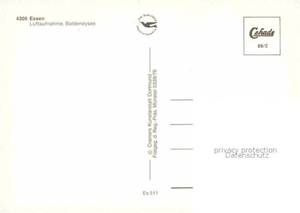 Essen Ruhr Baldeneysee Fliegeraufnahme – Bild 2