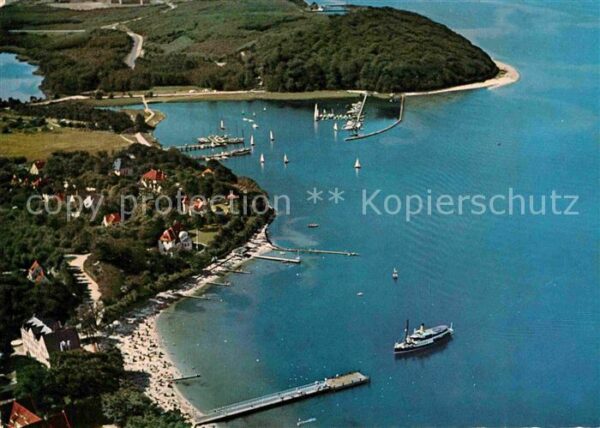 Gluecksburg Ostseebad Fliegeraufnahme