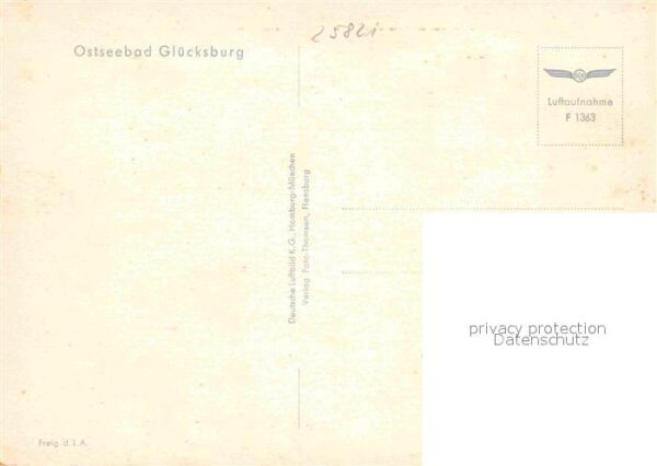 Gluecksburg Ostseebad Fliegeraufnahme – Bild 2