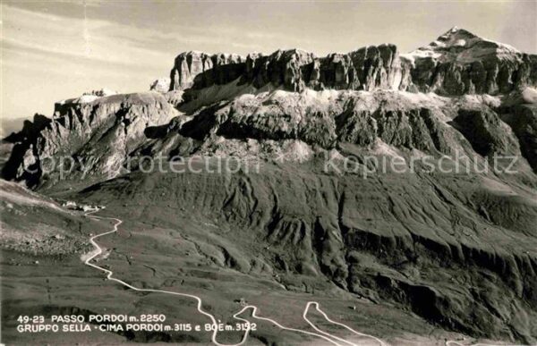 Passo Pordoi Gruppo Sella Cima Pordoi