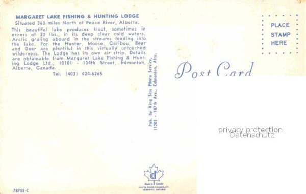 Alberta  Margaret Lake Fishing and Hunting Lodge – Bild 2