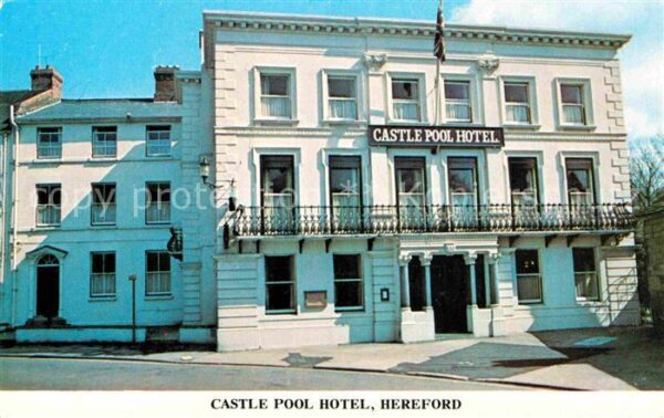 Hereford UK Castle Pool Hotel