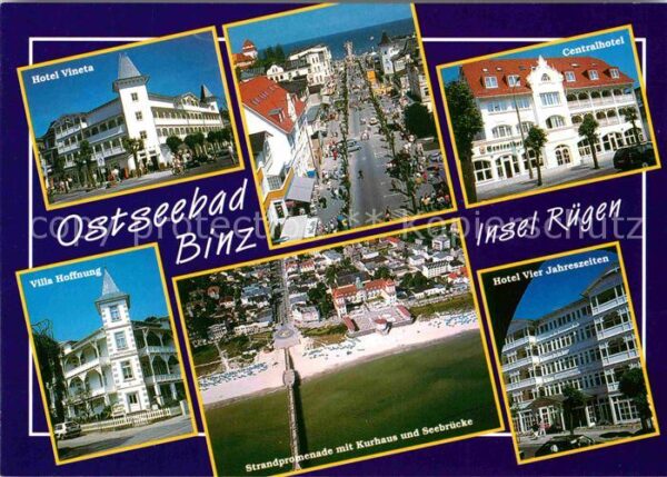 Binz Ruegen Hotel Vineta Strandstrasse Centralhotel