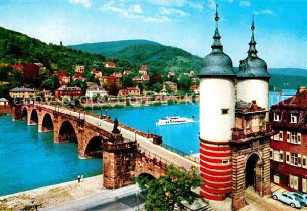 Heidelberg Neckar Alte Neckarbrücke