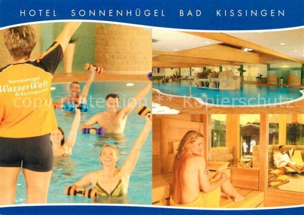 Bad Kissingen Hotel Sonnenhügel Hallenbad Sauna