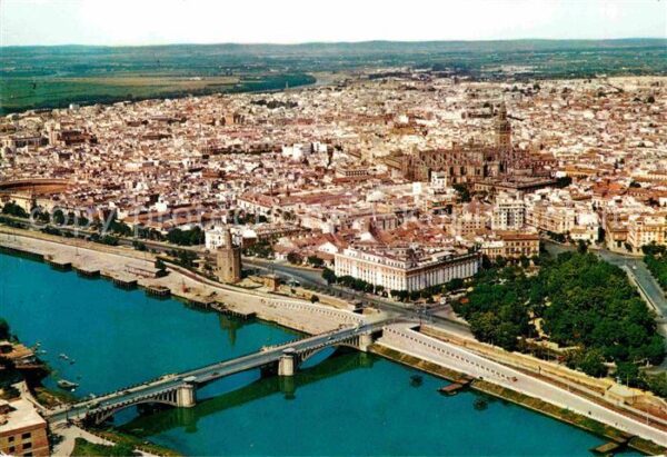 Sevilla Andalucia Fliegeraufnahme