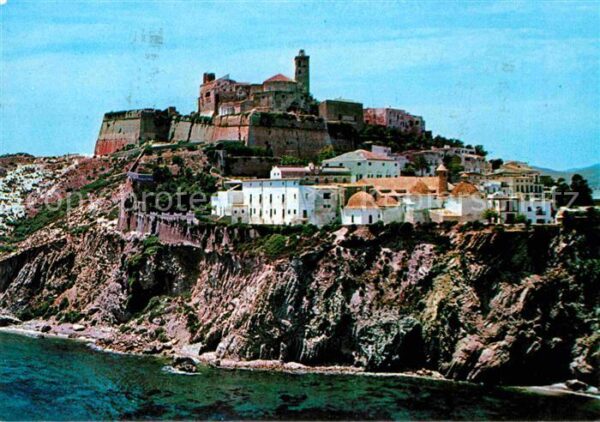 Ibiza Islas Baleares Catedral y castillo