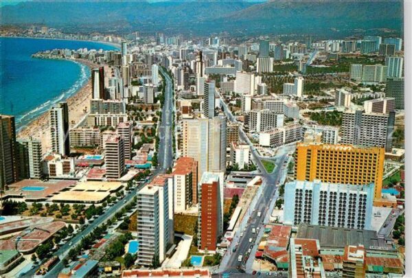Benidorm Fliegeraufnahme