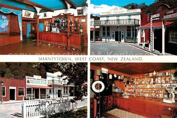 New Zealand Shantytown West Coast