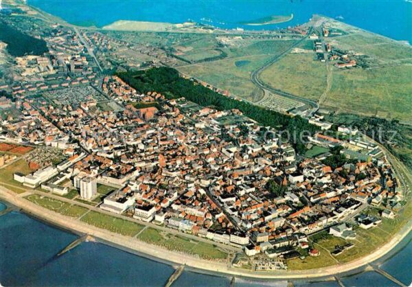 Norderney Nordseebad Fliegeraufnahme